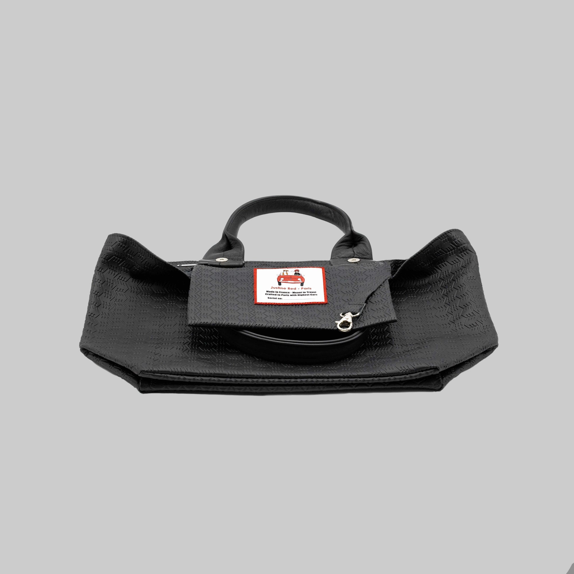 Road Runners Nationale 7 Smart Black with Maxi Pouch